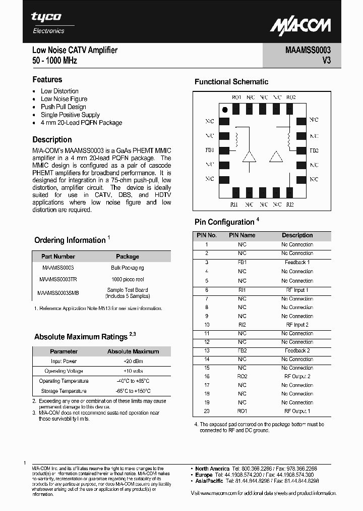 MAAMSS0003TR_534970.PDF Datasheet