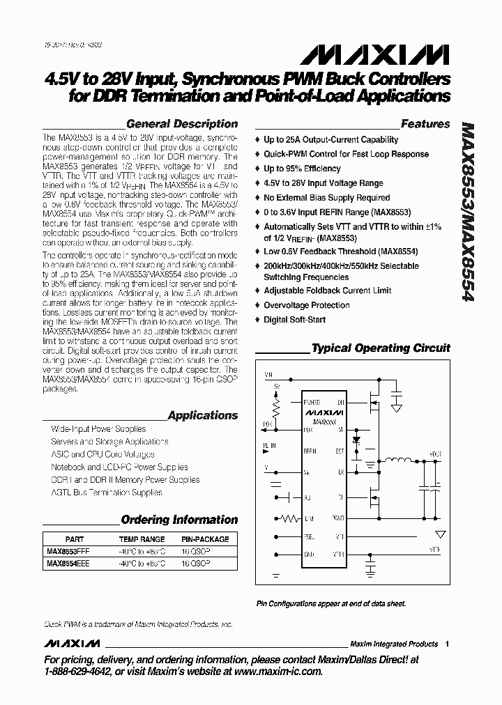 MAX8553-MAX8554_546711.PDF Datasheet