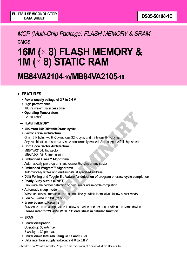 MB84VA2105-10_501496.PDF Datasheet