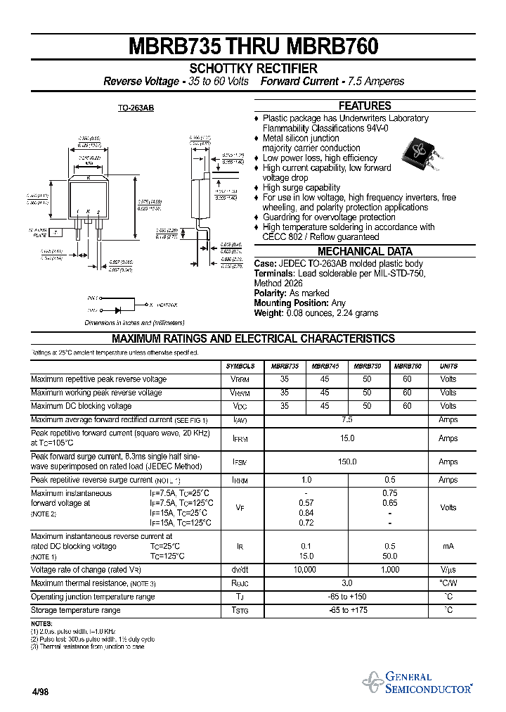 MBRB750_537677.PDF Datasheet