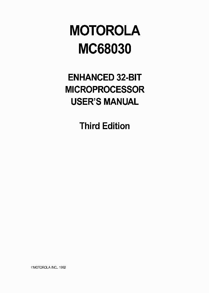 MC68030RC20_517175.PDF Datasheet