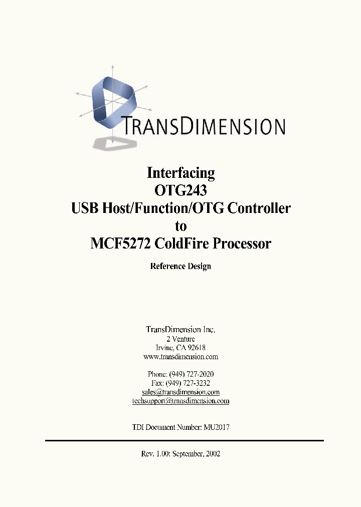 MCF5272_490352.PDF Datasheet