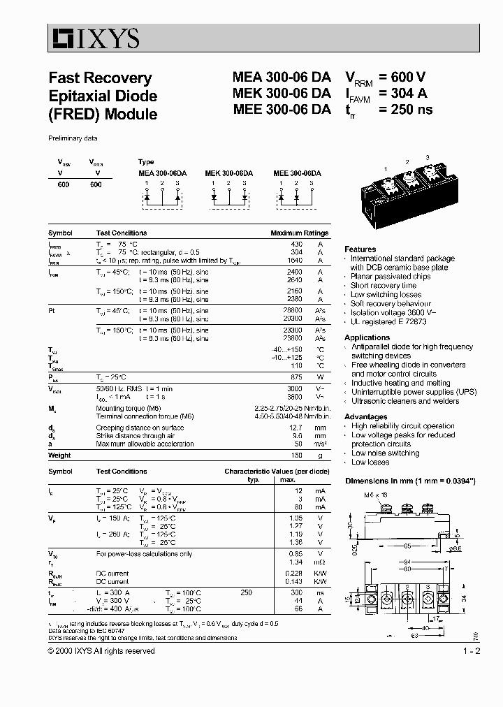 MEA300-06DA_553021.PDF Datasheet