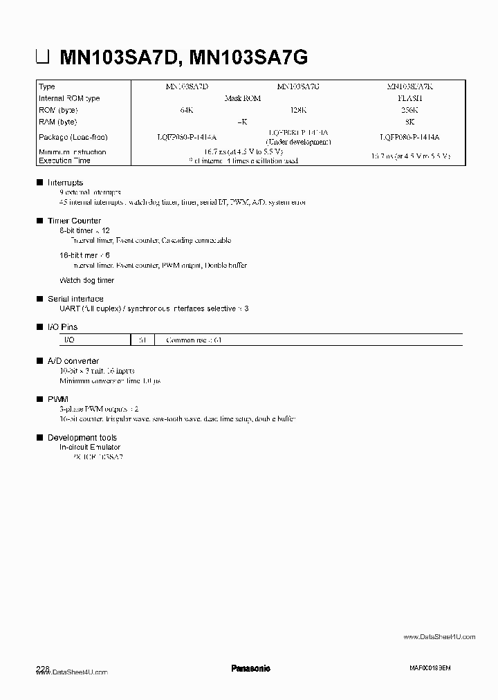 MN103SA7D_556574.PDF Datasheet