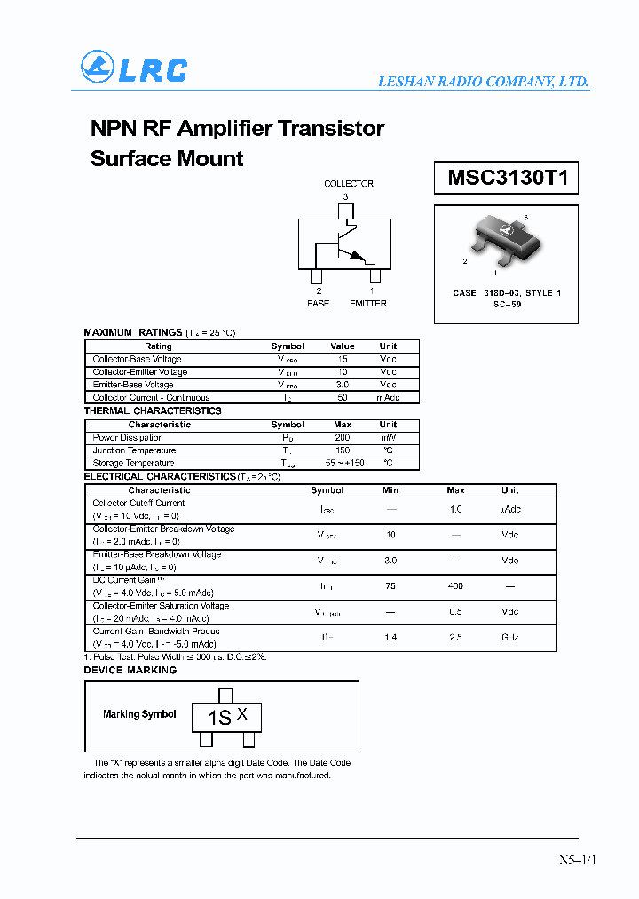 MSC3130_527139.PDF Datasheet