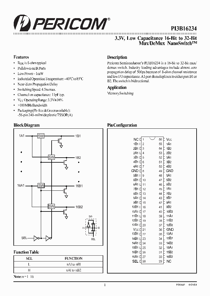 PI3B16234_517103.PDF Datasheet