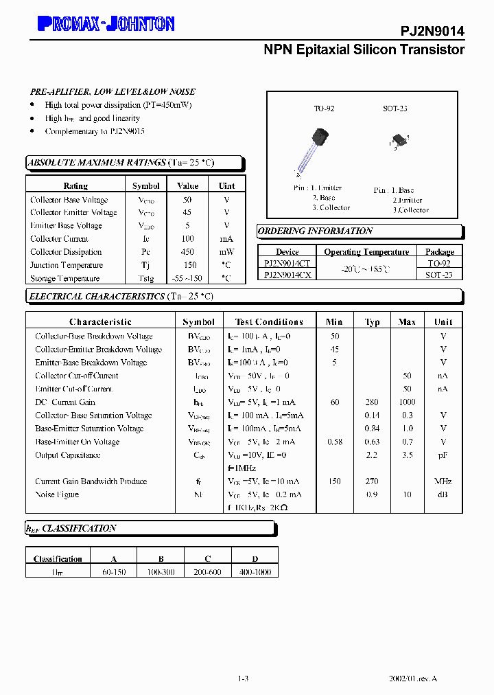 PJ2N9014CT_504788.PDF Datasheet