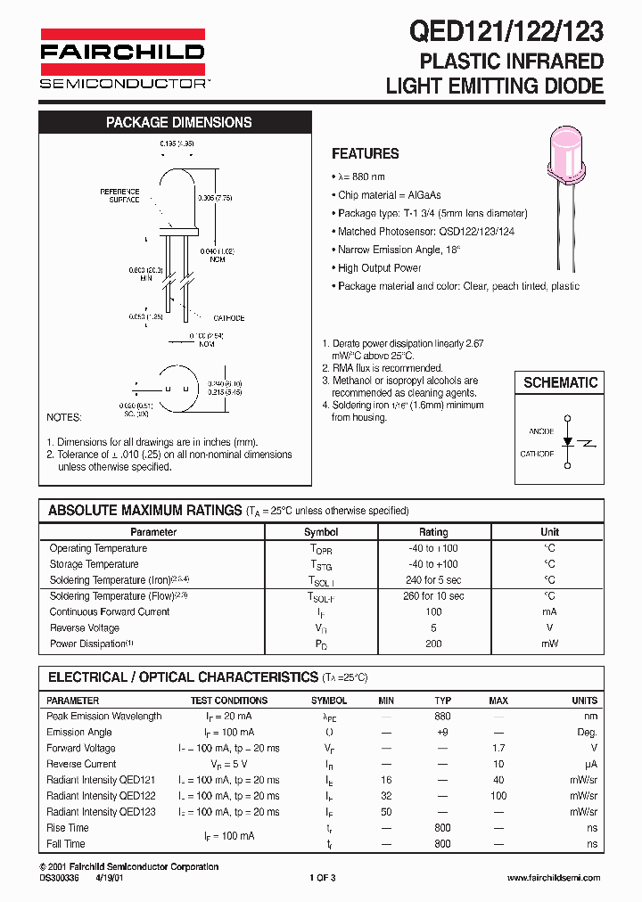 QED123_522146.PDF Datasheet Download --- IC-ON-LINE