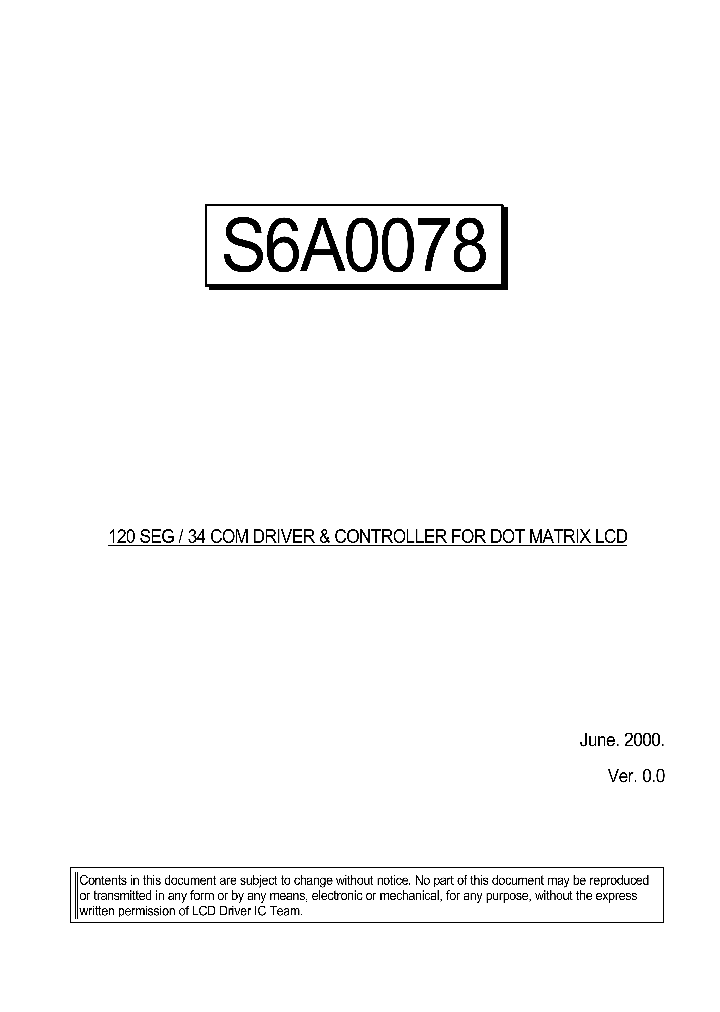 S6A0078_537043.PDF Datasheet