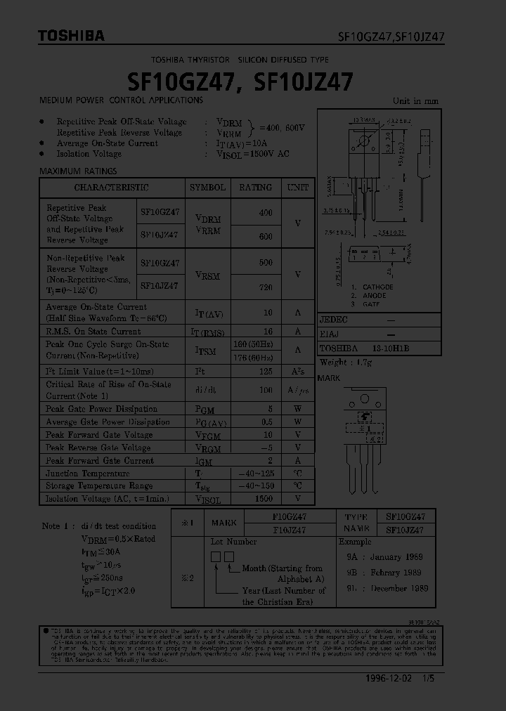 SF10GZ47_547993.PDF Datasheet