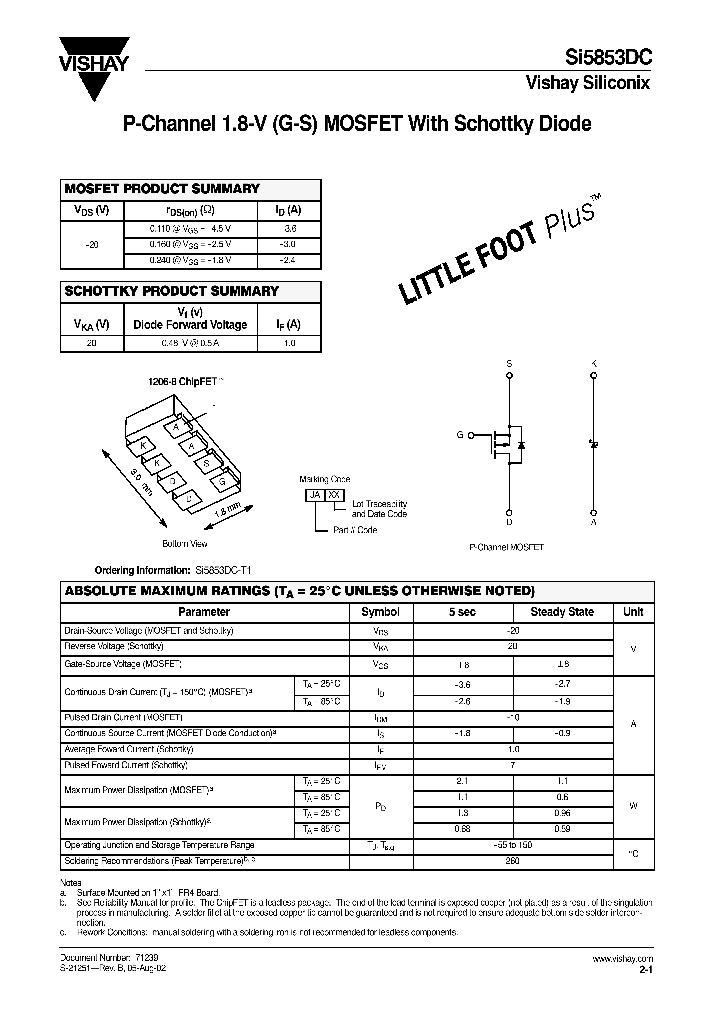 SI5853DC-T1_509779.PDF Datasheet