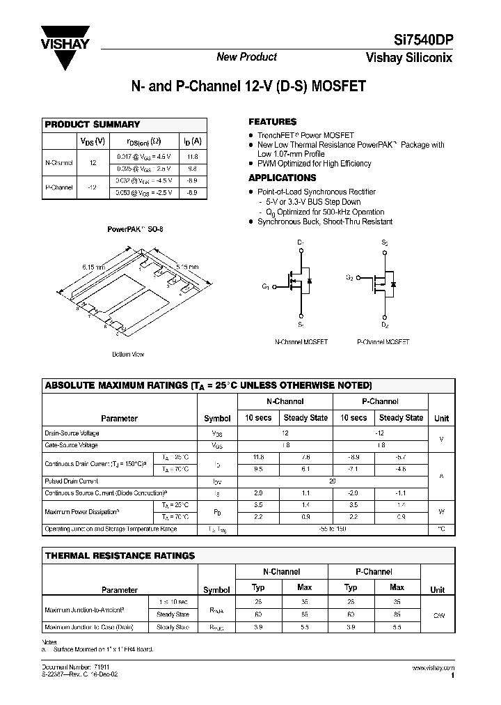 SI7540DP_527362.PDF Datasheet