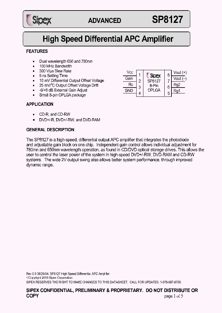 SP8127DG_488717.PDF Datasheet