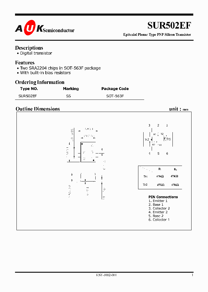 SUR502EF_509659.PDF Datasheet