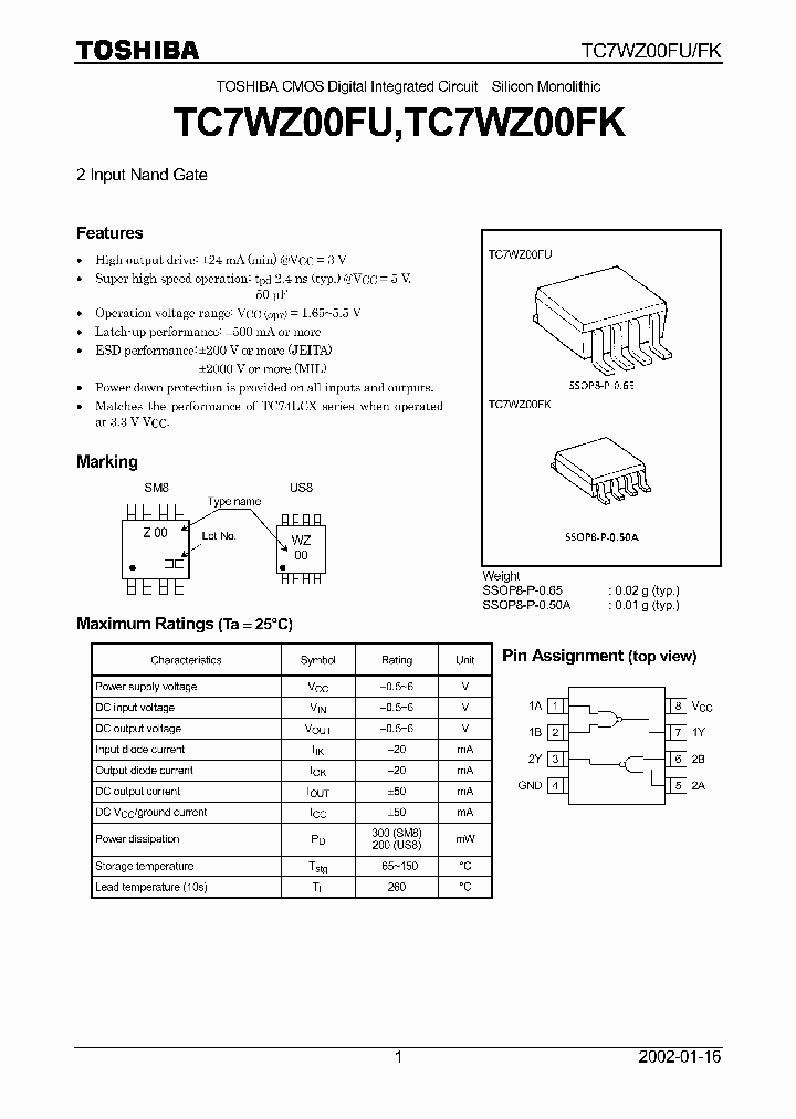 TC7WZ00FK_489092.PDF Datasheet