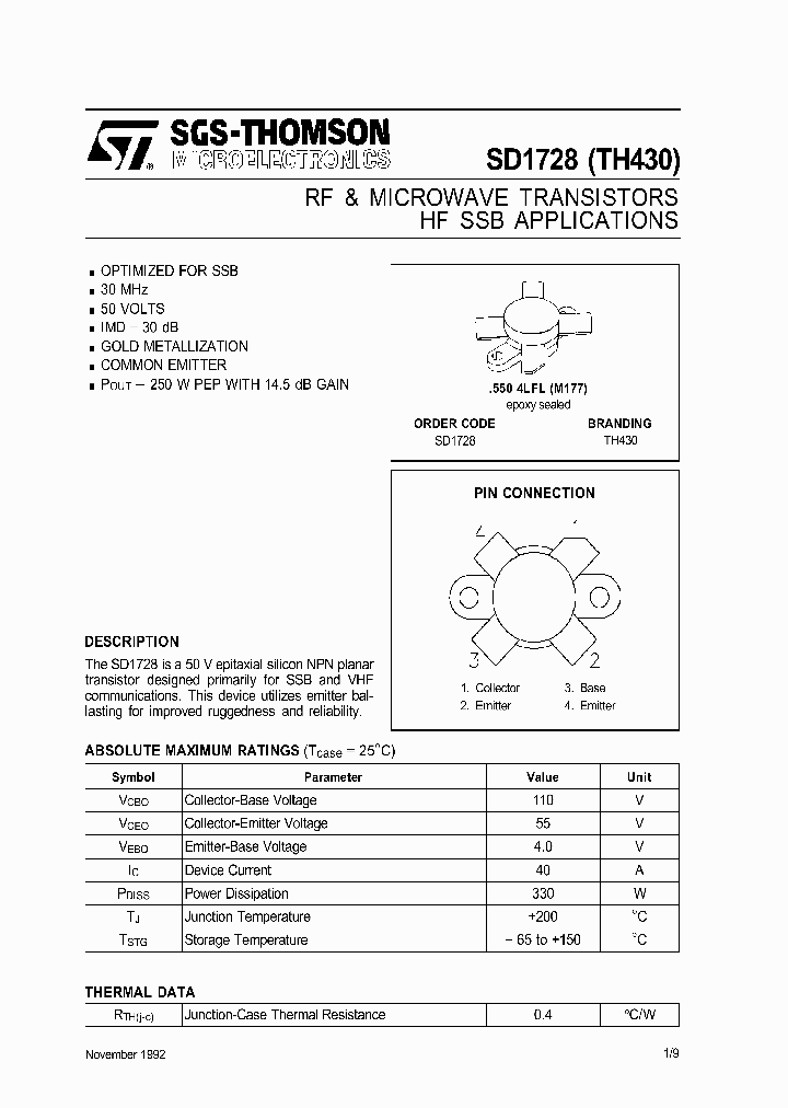 TH430_511918.PDF Datasheet Download