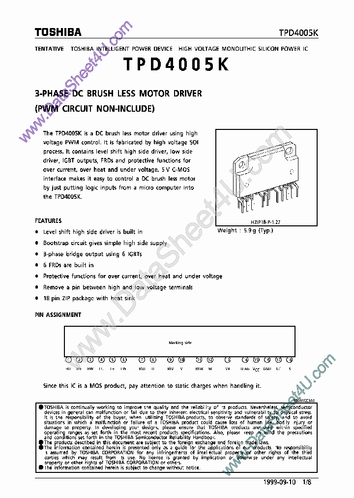 TPD4005K_521611.PDF Datasheet