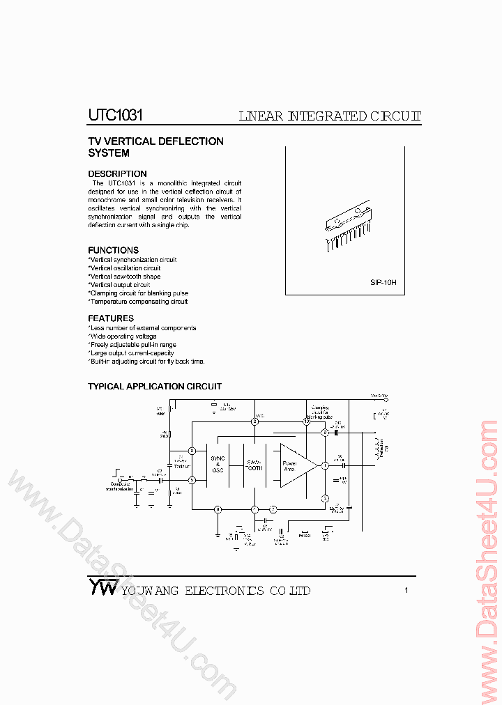 UTC1031_551386.PDF Datasheet