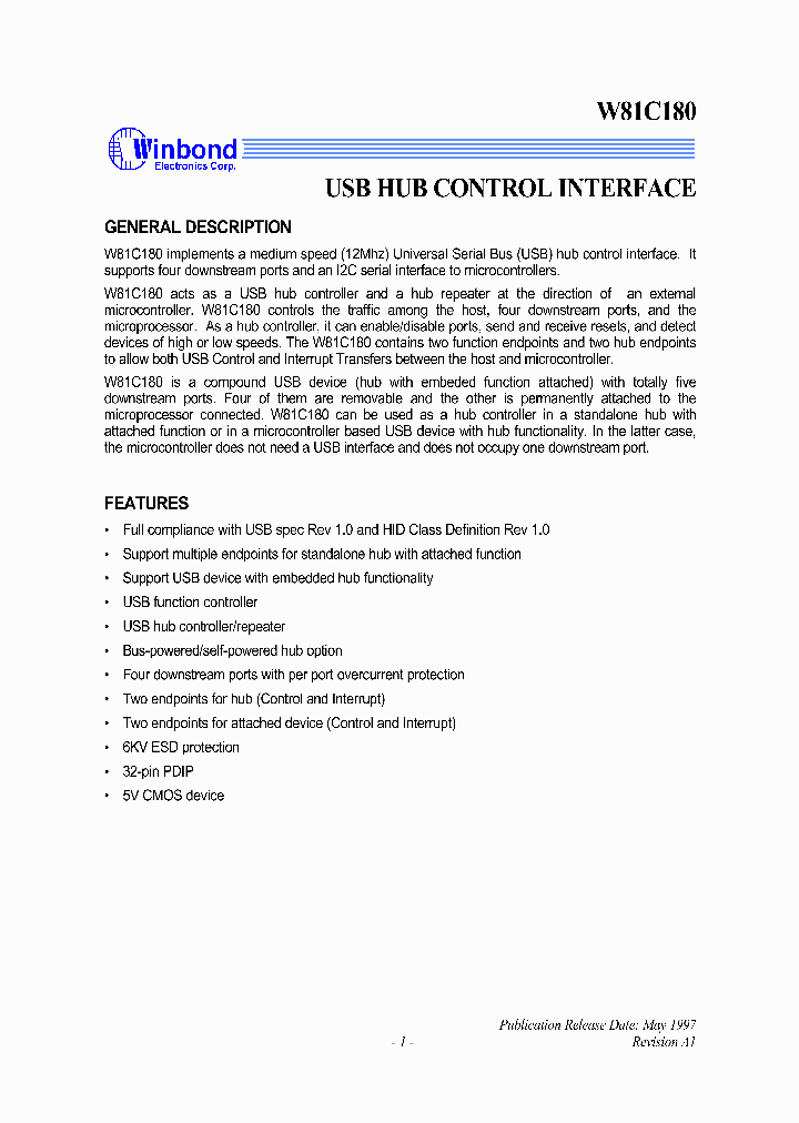 W81C180_508043.PDF Datasheet