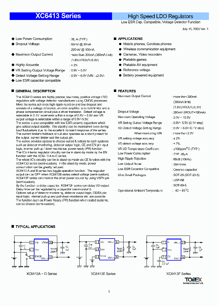 XC6413_498687.PDF Datasheet