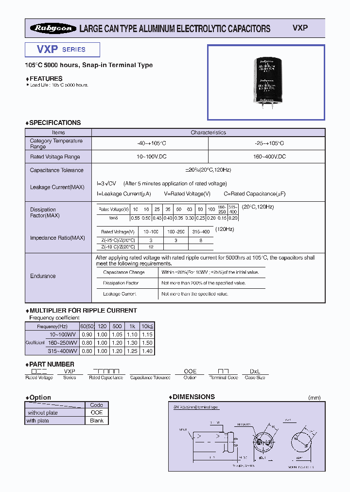 100VXP1000M22X40_629812.PDF Datasheet