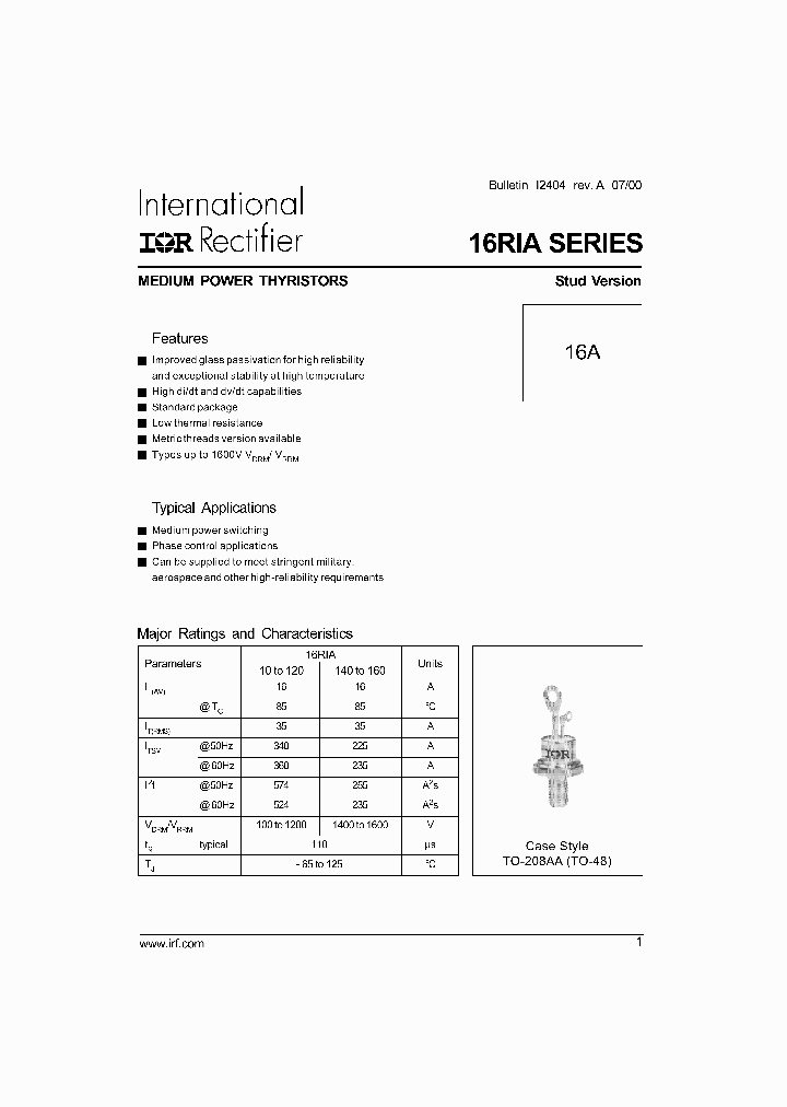 16RIA100S90_374213.PDF Datasheet