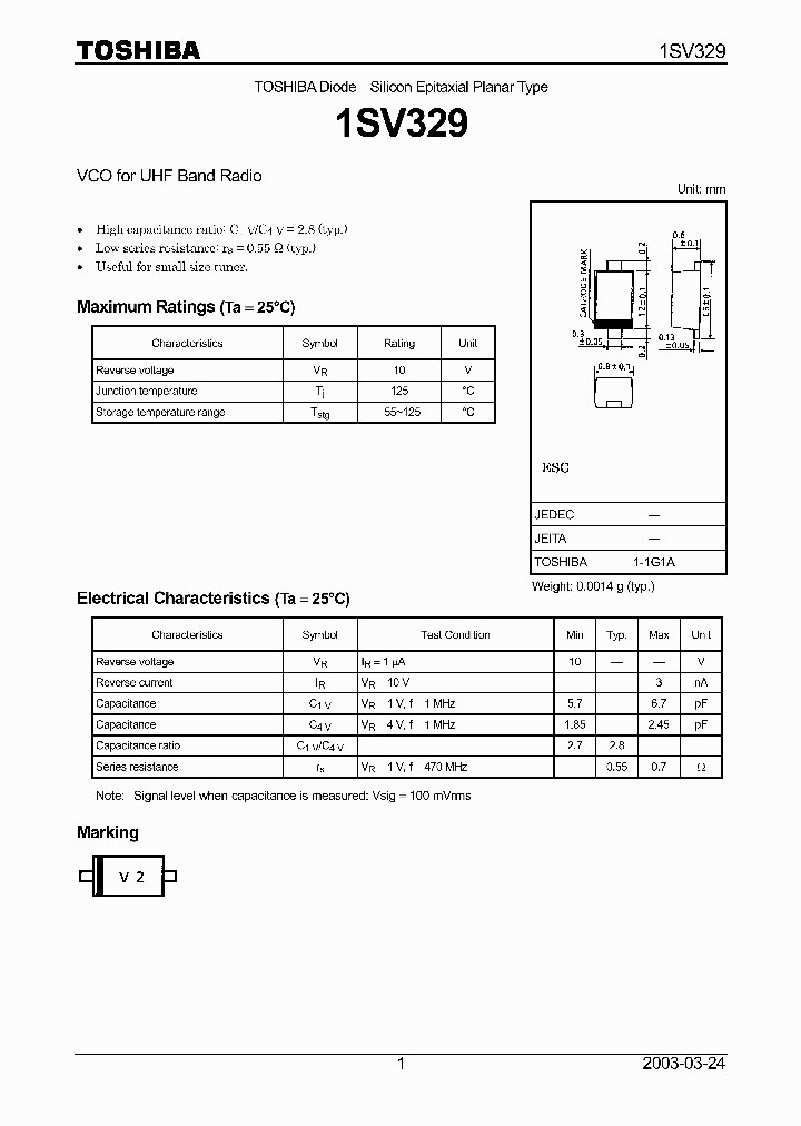 1SV329_681658.PDF Datasheet