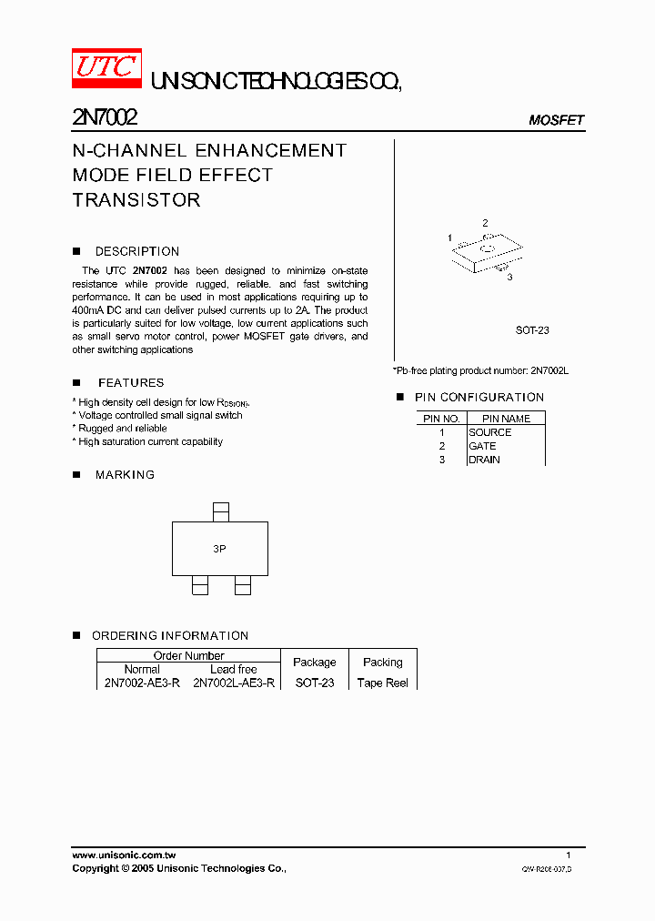 2N7002-AE3-R_585918.PDF Datasheet