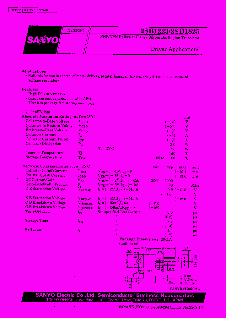 2SD1825_463802.PDF Datasheet