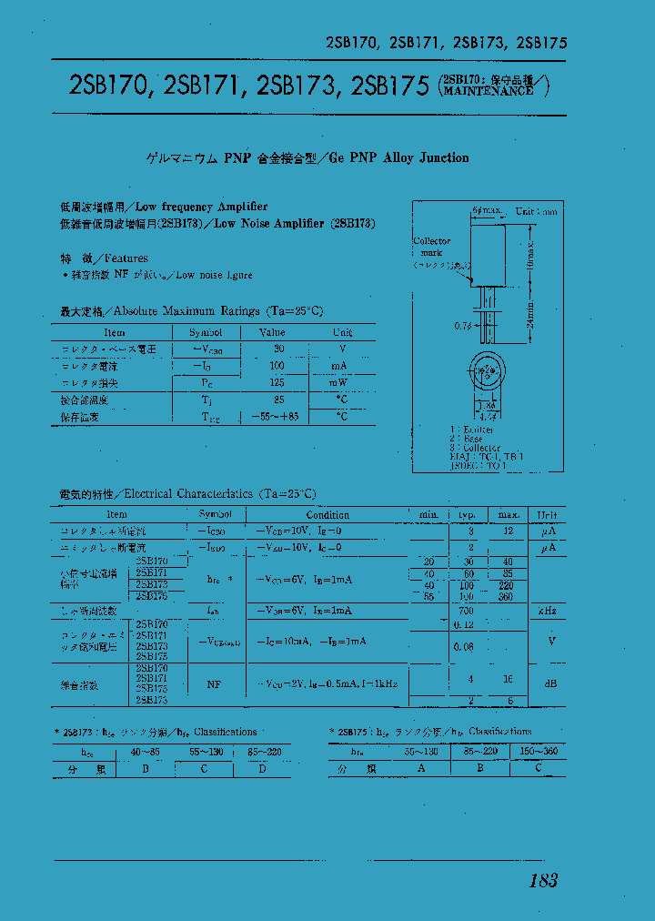 2SB173B_724697.PDF Datasheet Download