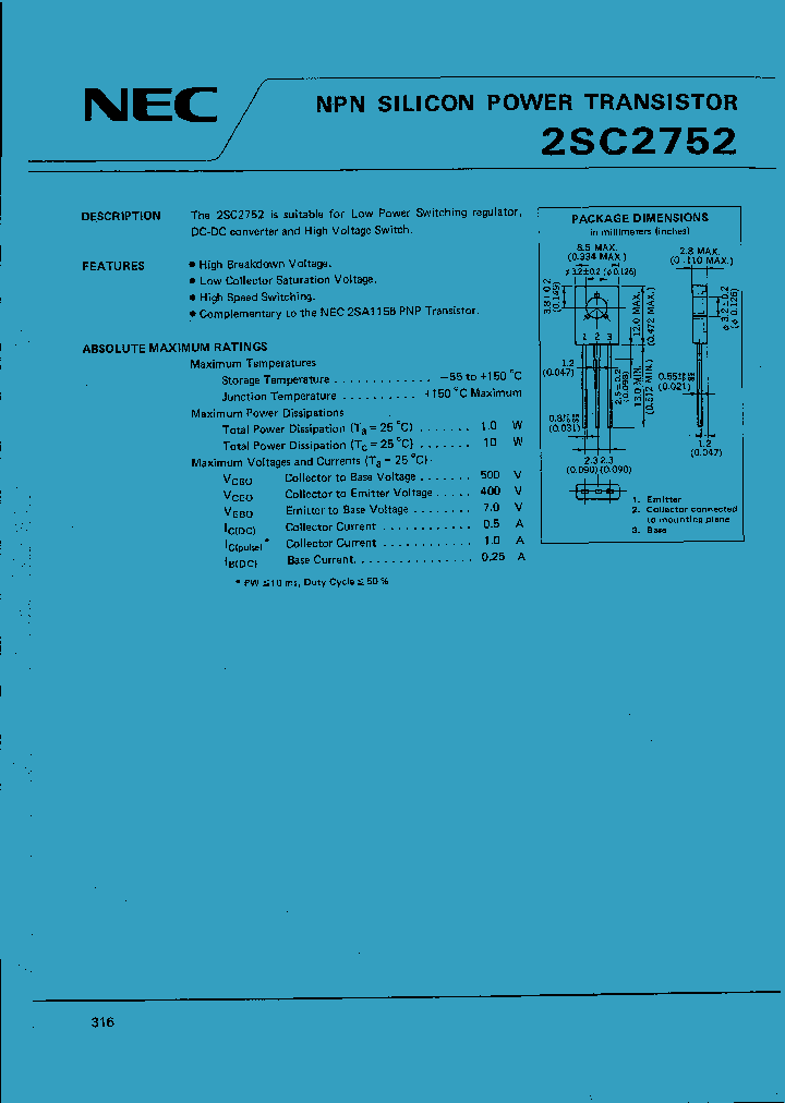 2SC2752_246486.PDF Datasheet