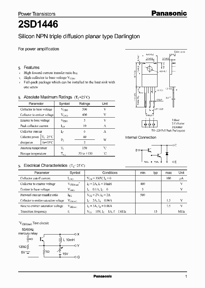 2SD1446_777509.PDF Datasheet