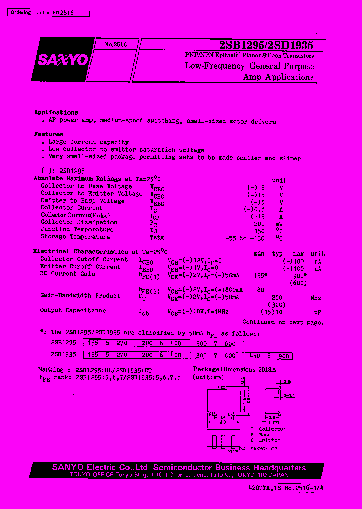 2SD1935_152782.PDF Datasheet