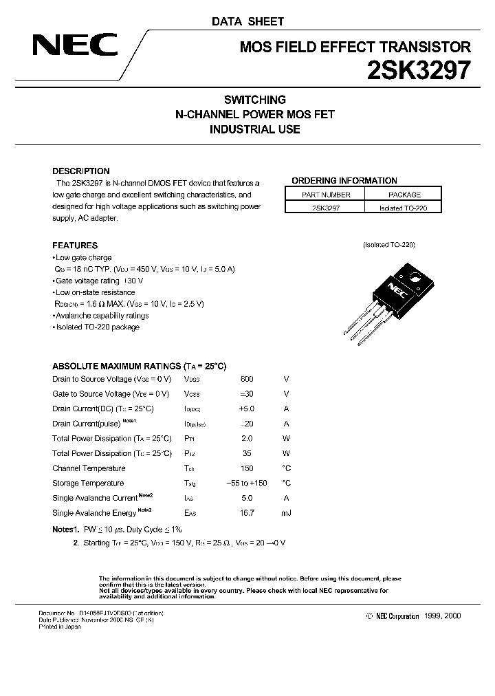 2SK3297_286459.PDF Datasheet