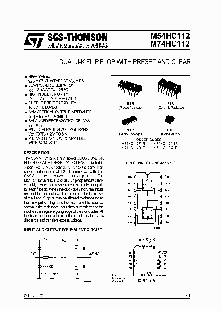 M54HC112_166523.PDF Datasheet