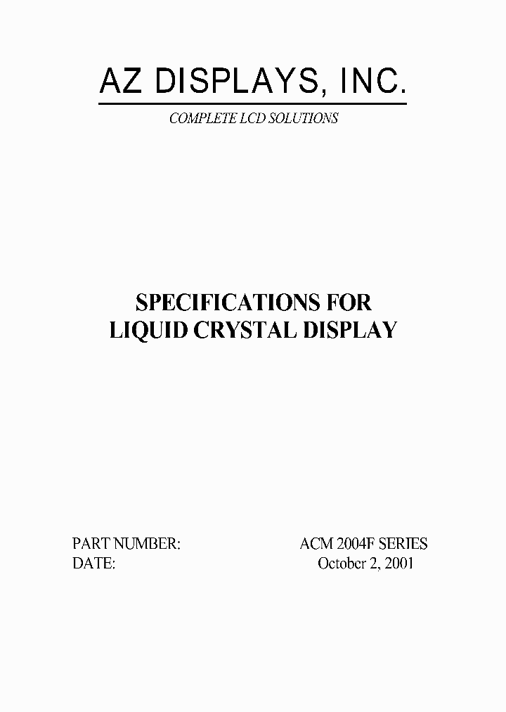 ACM2004F_631033.PDF Datasheet