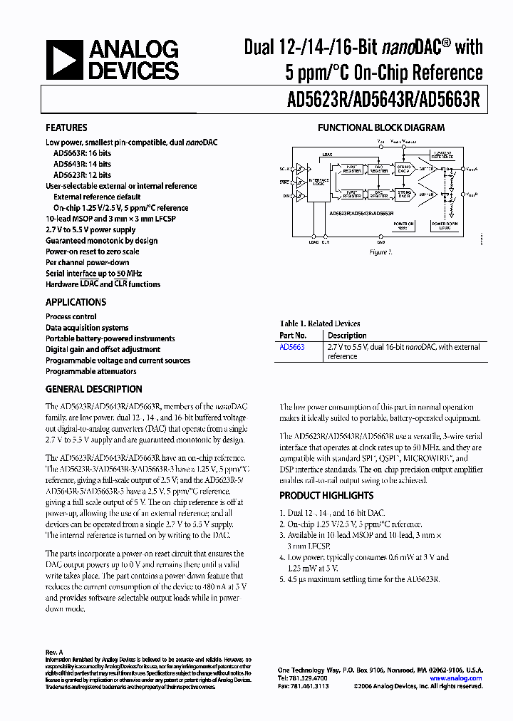 AD5643RBRMZ-3_674884.PDF Datasheet
