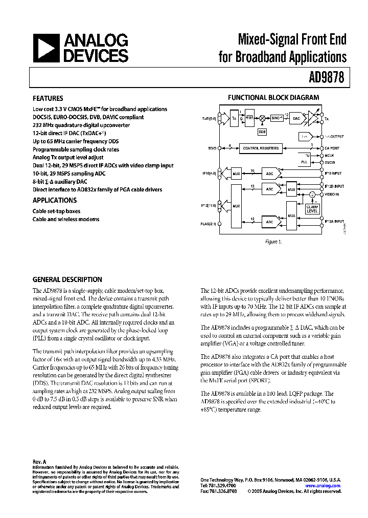 AD9878-EB_614860.PDF Datasheet