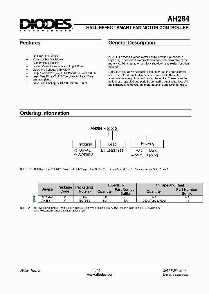 AH284-PL-B_736410.PDF Datasheet