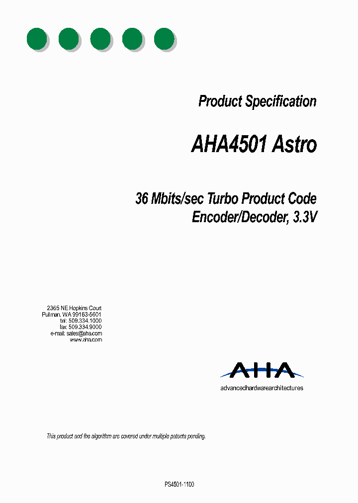 AHA4501_386446.PDF Datasheet