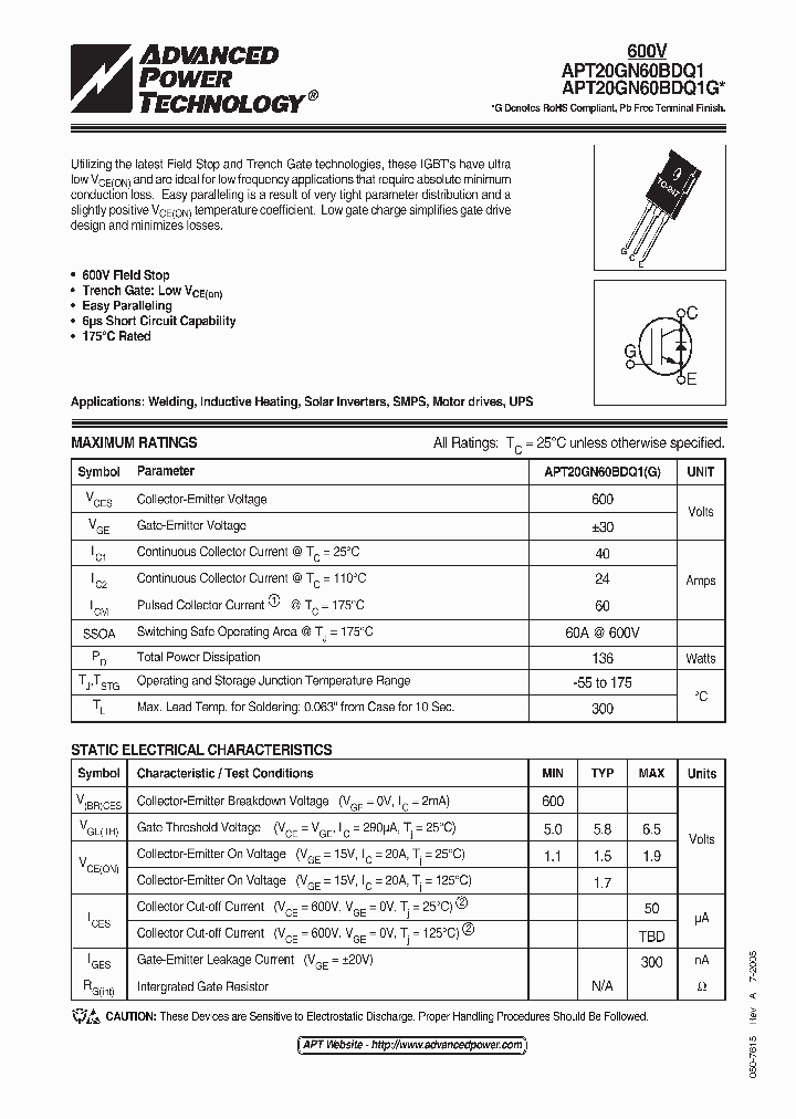 APT20GN60BDQ1_643254.PDF Datasheet