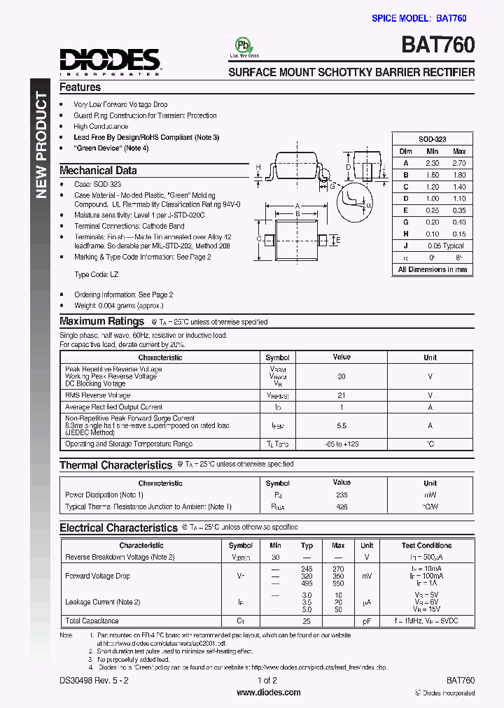 BAT760-7_726190.PDF Datasheet