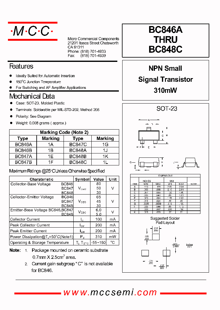 BC847C_432002.PDF Datasheet