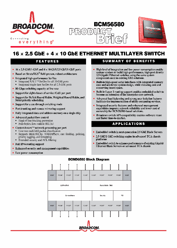 BCM5708_600354.PDF Datasheet Download --- IC-ON-LINE