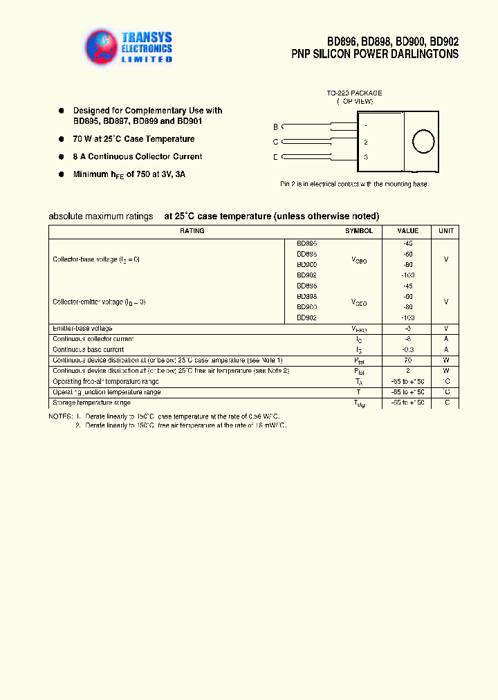 BD900_694787.PDF Datasheet