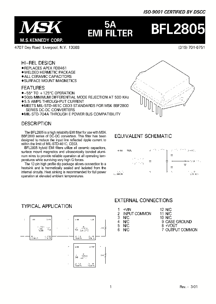 BFL2805H_759263.PDF Datasheet