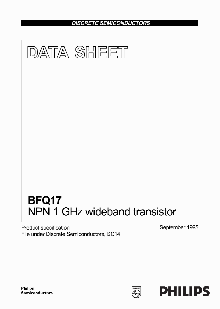 BFQ17_778971.PDF Datasheet