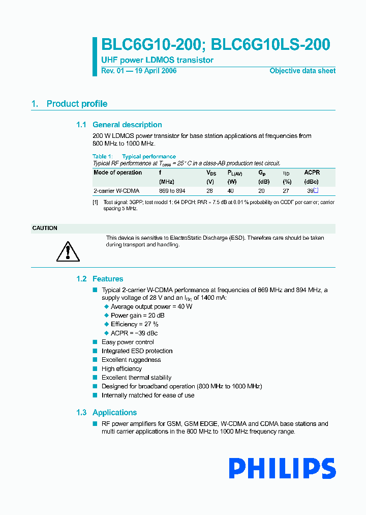 BLC6G10-200_716204.PDF Datasheet