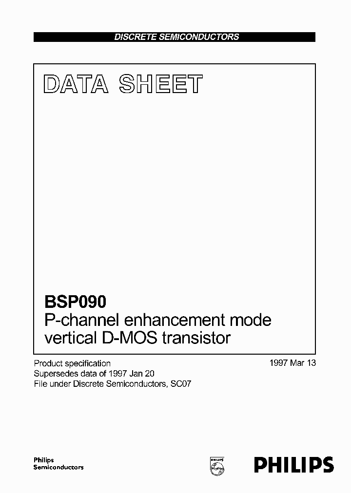 BSP090_561155.PDF Datasheet