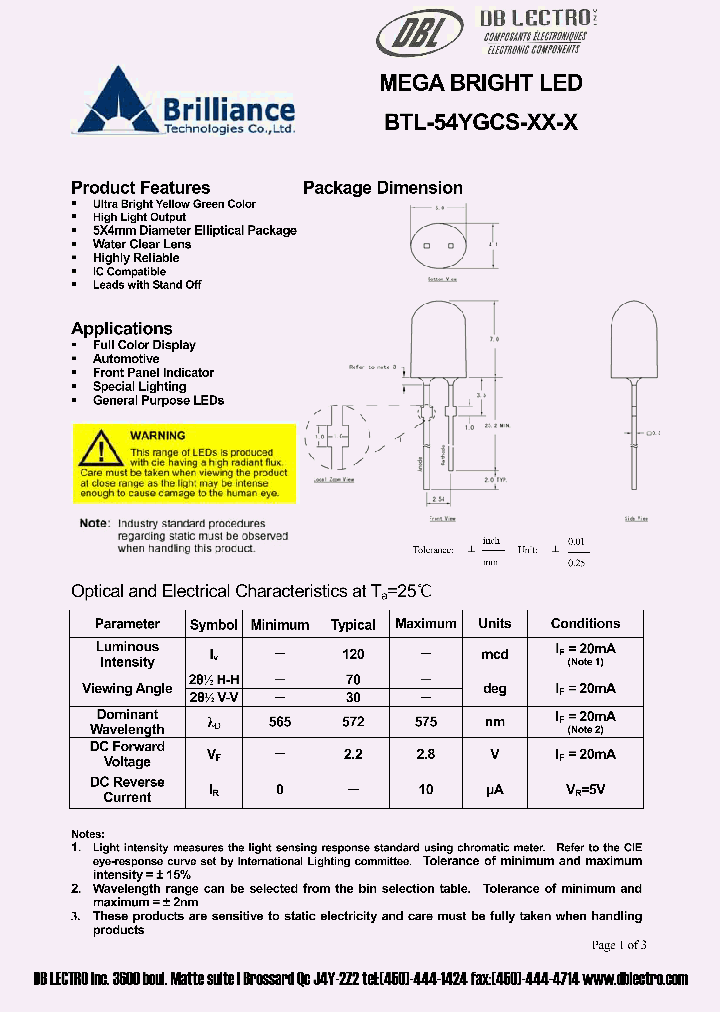 BTL-54YGCS-G17-E_624955.PDF Datasheet